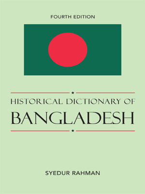 cover image of Historical Dictionary of Bangladesh
